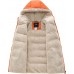 Lily Orange Women's Outerwear Vest Casual Thicken Qulited Hooded Vest Padded Fleece Jacket